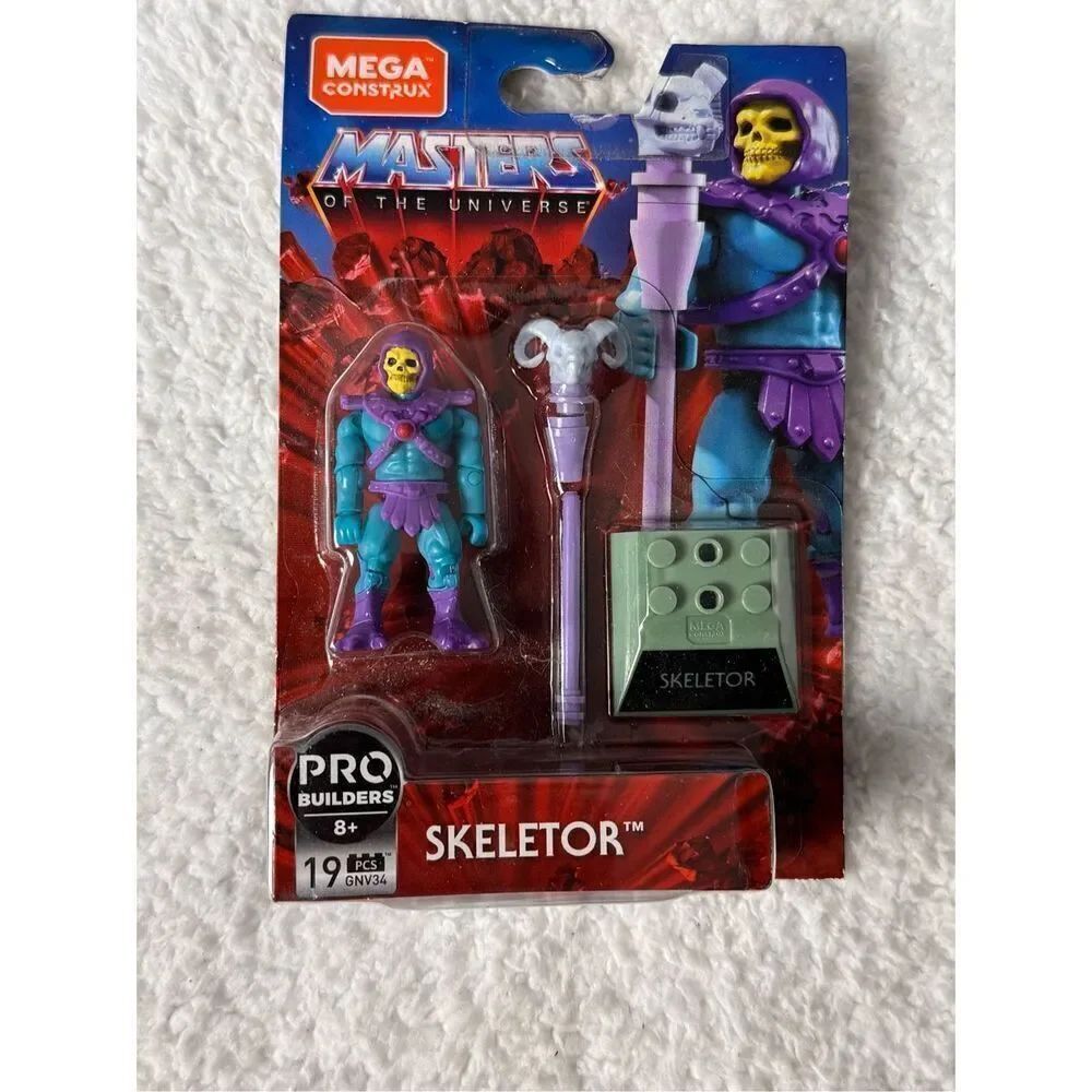 Mega Construx Masters Of The Universe Skeletor Micro Action Figure